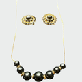 Jewelry set Napier beads necklace